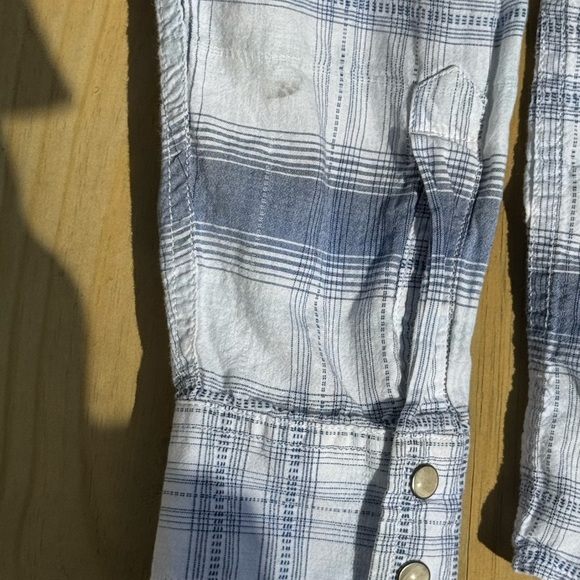 Lucky Brand Distinctive Western Sportswear Blue Women’s Large - Picture 5 of 5